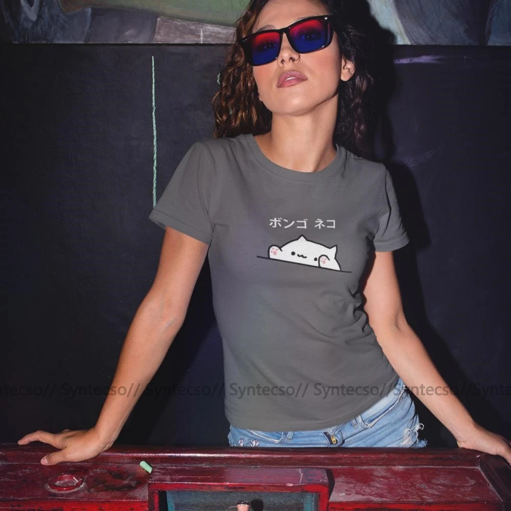 Футболка женская с круглым вырезом простая тенниска в японском стиле