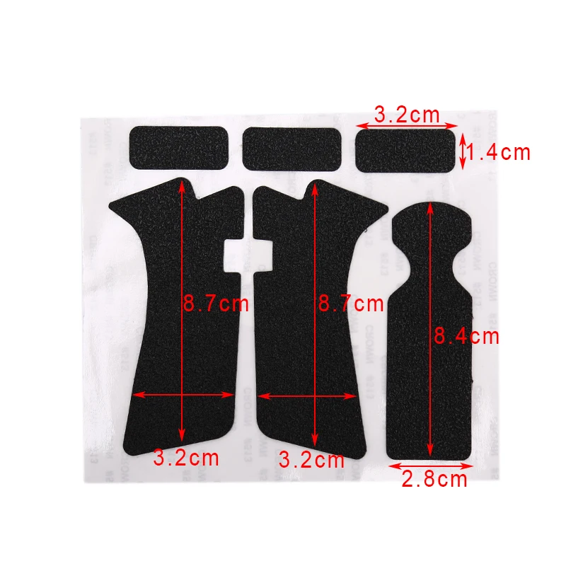 Нескользящая резиновая текстура ручка оберточная лента перчатки для Glock 17 19 23