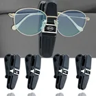Автомобильный держатель для солнцезащитных очков, универсальный держатель для билетов и карт для BMW E34, E36, E60, E90, E46, E39, E70, F10, F20, F30, X5, X6, X1, автомобильные аксессуары