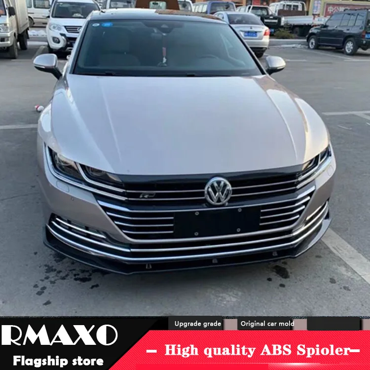 Для CC ABS задний бампер диффузор протектор для 2019 Volkswagen Комплект кузова передний