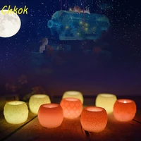 commercial home decor electronic candle lights indoor creative flameless paraffin glowing led lights birthday party lighting