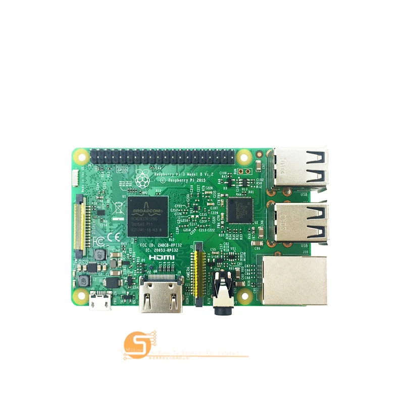 Raspberry Pi 3 Starter Kit B с фотоэлементами + Оригинальный чехол радиаторы pi3 B/pi 3b Wi-Fi и bluetooth