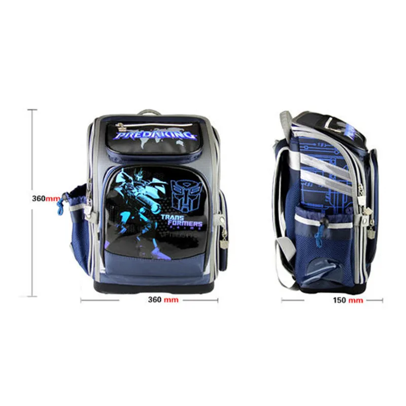 Трансформеры 2019 новая детская Водонепроницаемая школьная сумка с большой
