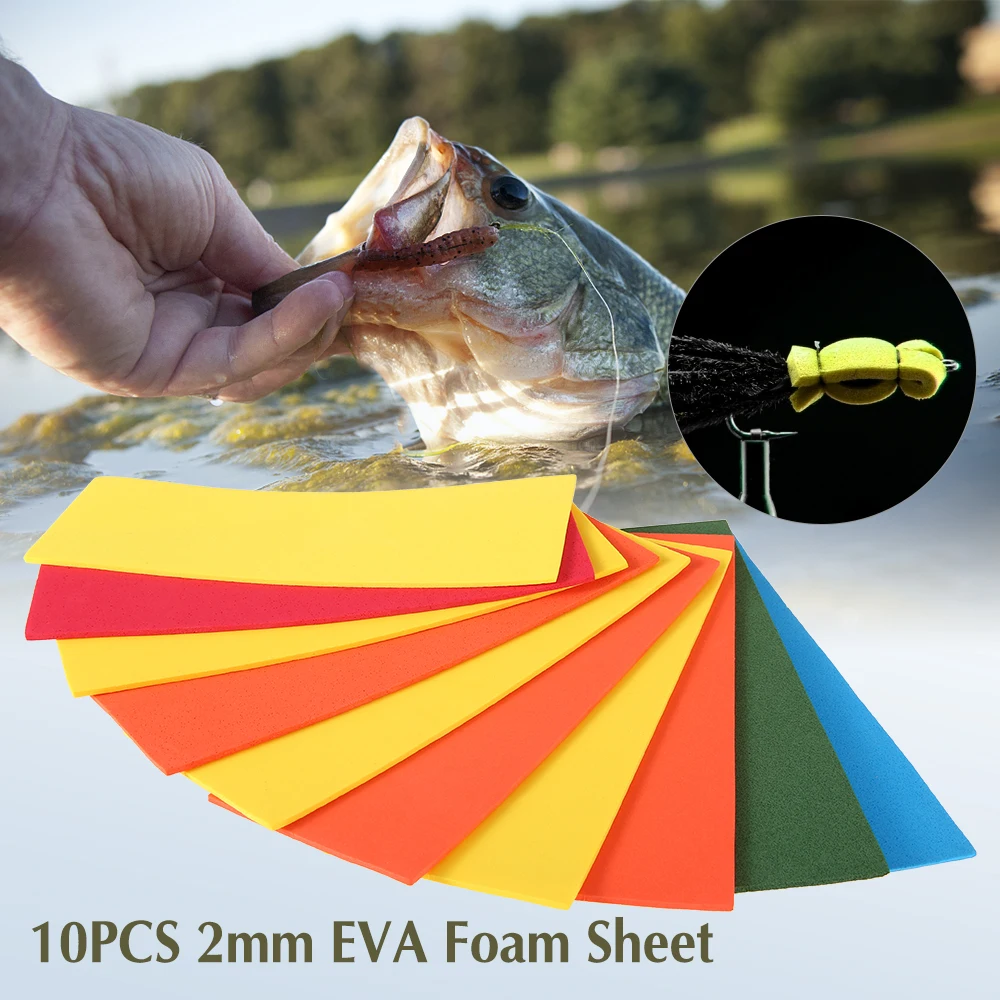 10 шт. 2 мм EVA пенопластовый лист для вязания мушек пенопластовая бумага материал