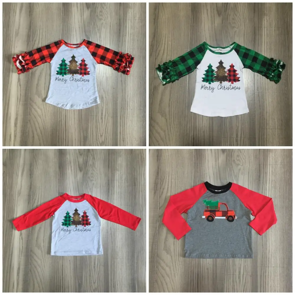 Рождественская осенне зимняя детская одежда для маленьких девочек и мальчиков