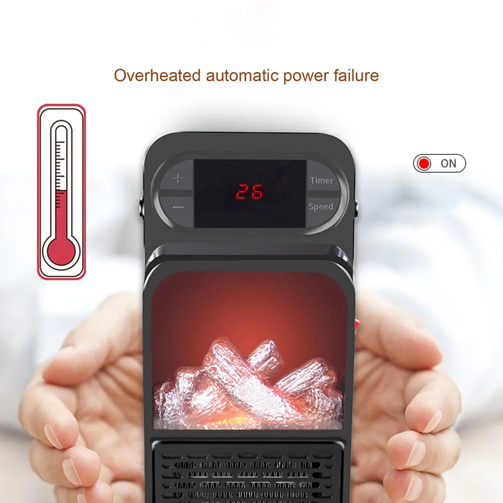 3d моделирование пламени нагреватель быстро горячий портативный мини