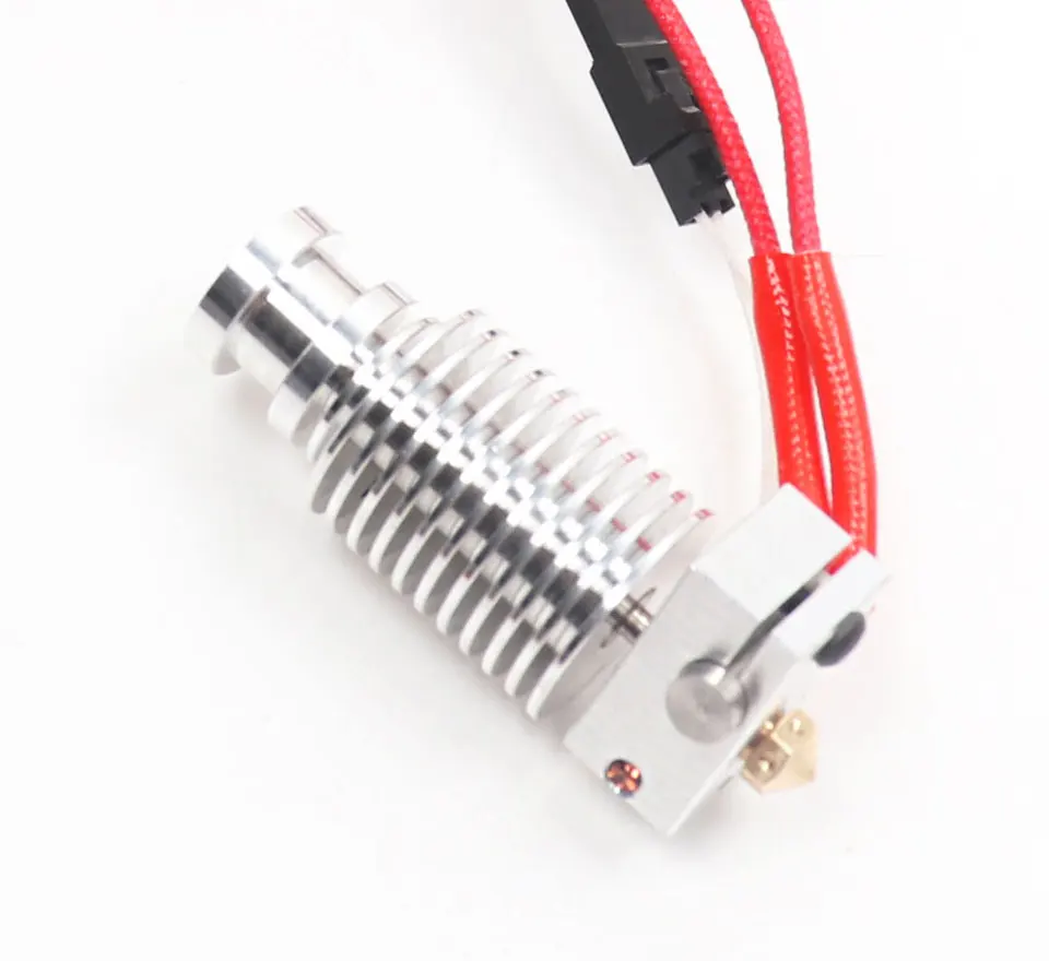 BLV MGN Cube 3d принтер E3D V6 предварительно собранный hotend комплект для с 1,2 м длиной 24V40W картридж термистор 0,4 мм Насадка blv Горячий Конец