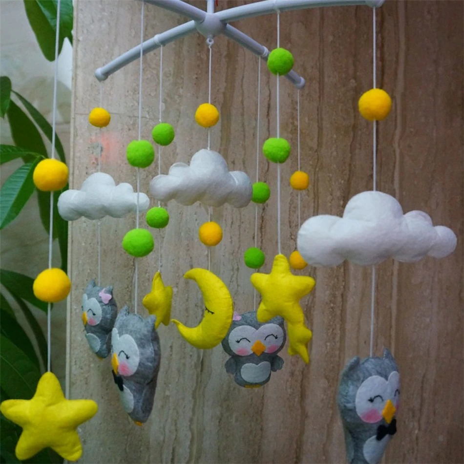 Детские погремушки в кроватку мобильный колокольчик игрушки для детей 0 12