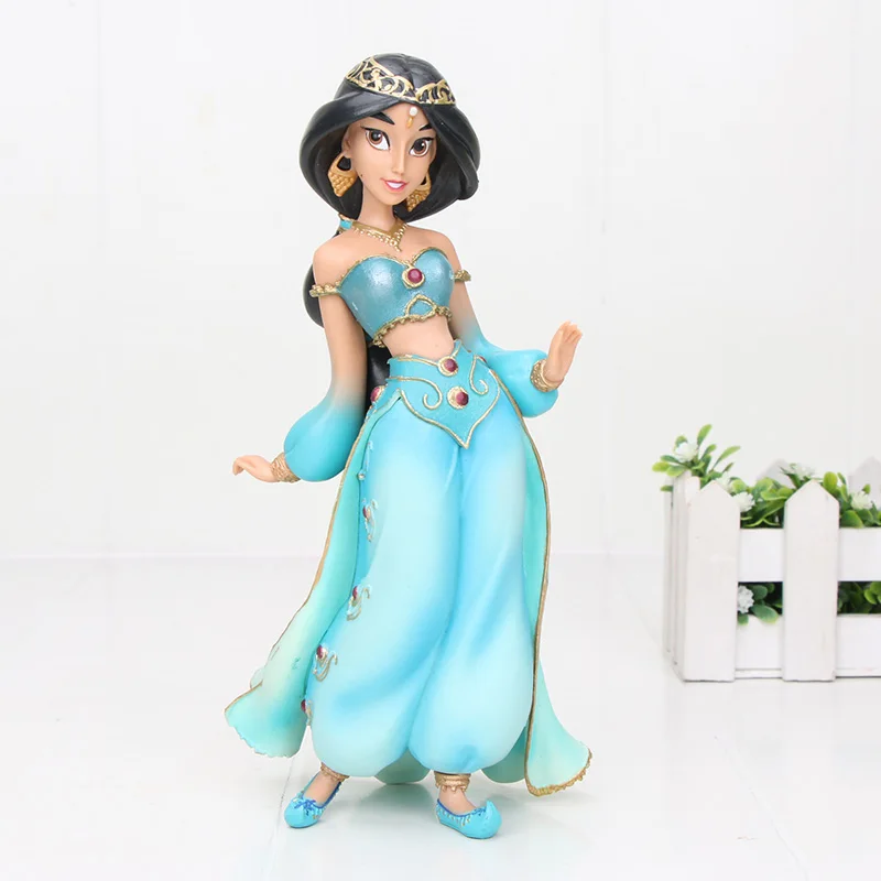 Disney Принцесса Рапунцель Жасмин Золушка ПВХ фигурка игрушка девочка подарок игрушки - Цвет: Jasmine