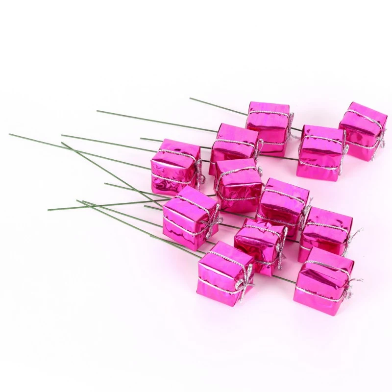 12 шт./лот милая Рождественская елка конфеты рождественская подвесные украшения