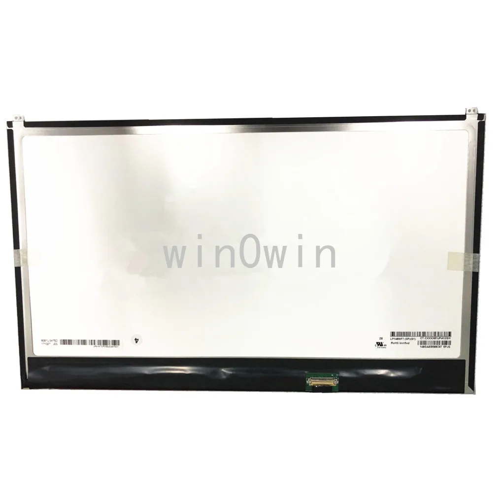 

LP140WF7 SPG1 подходит для LP140WF7 (SP)(G1) LP140WF7 SPE1 LP140WF7 (SP)(E1) IPS 1920*1080
