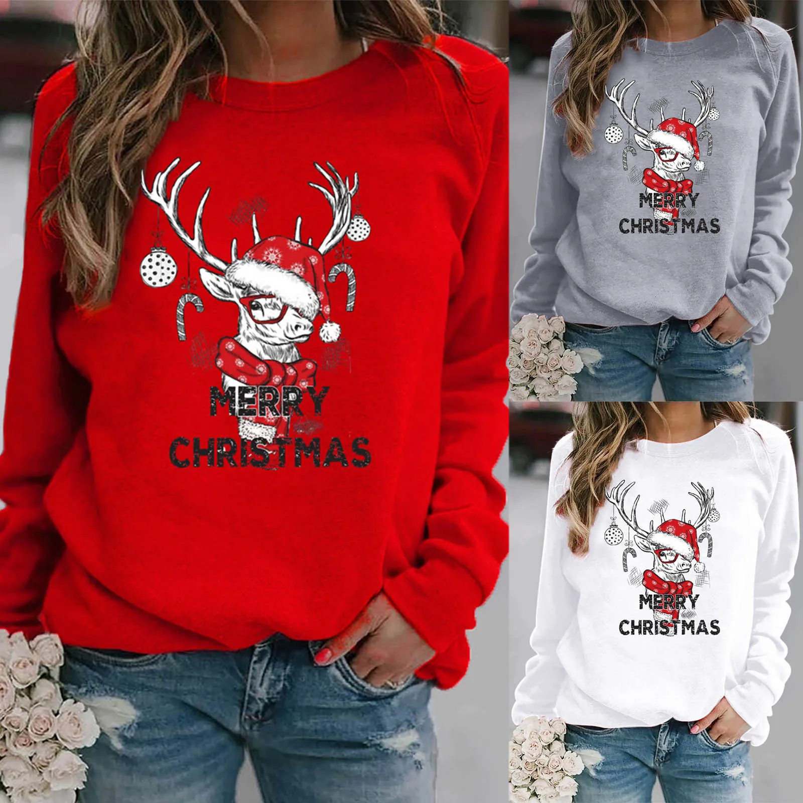 

Женская Повседневная Толстовка с капюшоном и круглым вырезом, с длинным рукавом