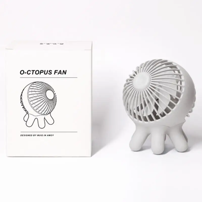 

Desktop Cute Octopus Fan Mini Fan Cooler Usb-Fan Notebook Laptop Office Portable Home New For PC / Laptop / Notebook