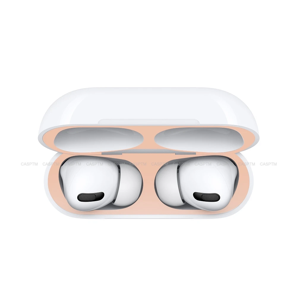 Ультратонкая Защитная пленка для Airpods Pro чехол металлическая наклейка для Airpods Pro Легкая установка пленка для Airpods 3