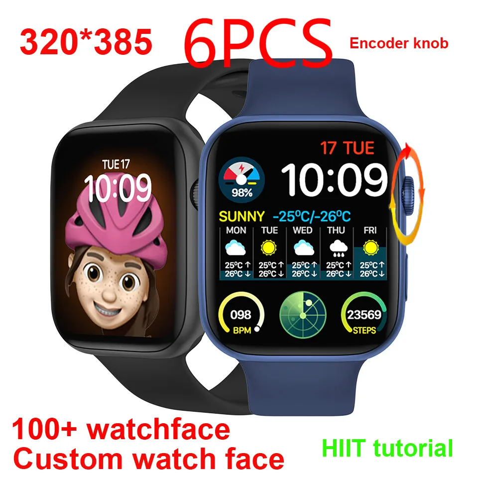 

6 PCS FK88 SmartWatch