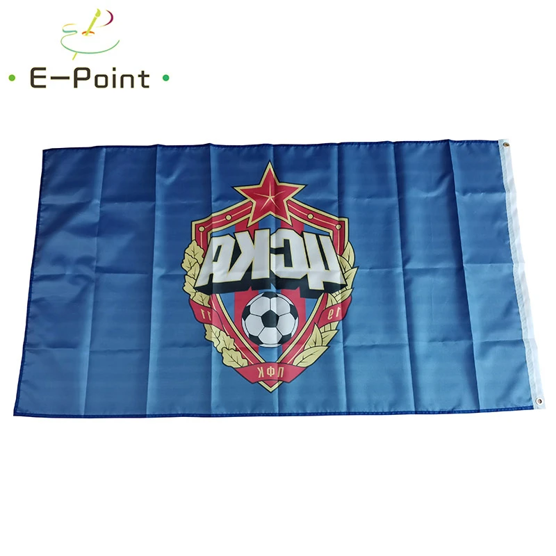 Россия ПФК ЦСКА Москва 3фт*5фт (90*150см) Размер Рождественских украшений для дома Флаг Баннер Тип А Подарки на.