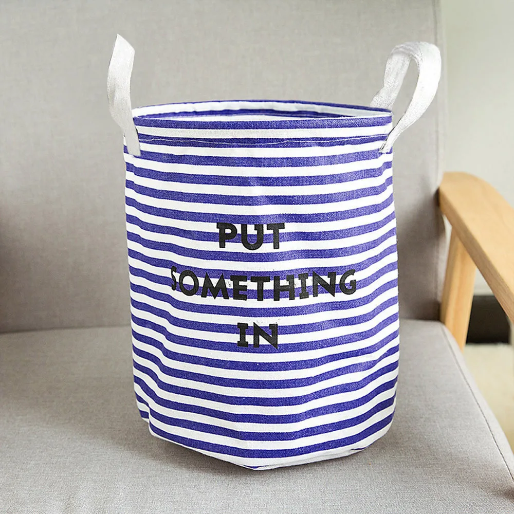 Складная корзина для белья разноцветная хранения шкаф коробка игрушек контейнер