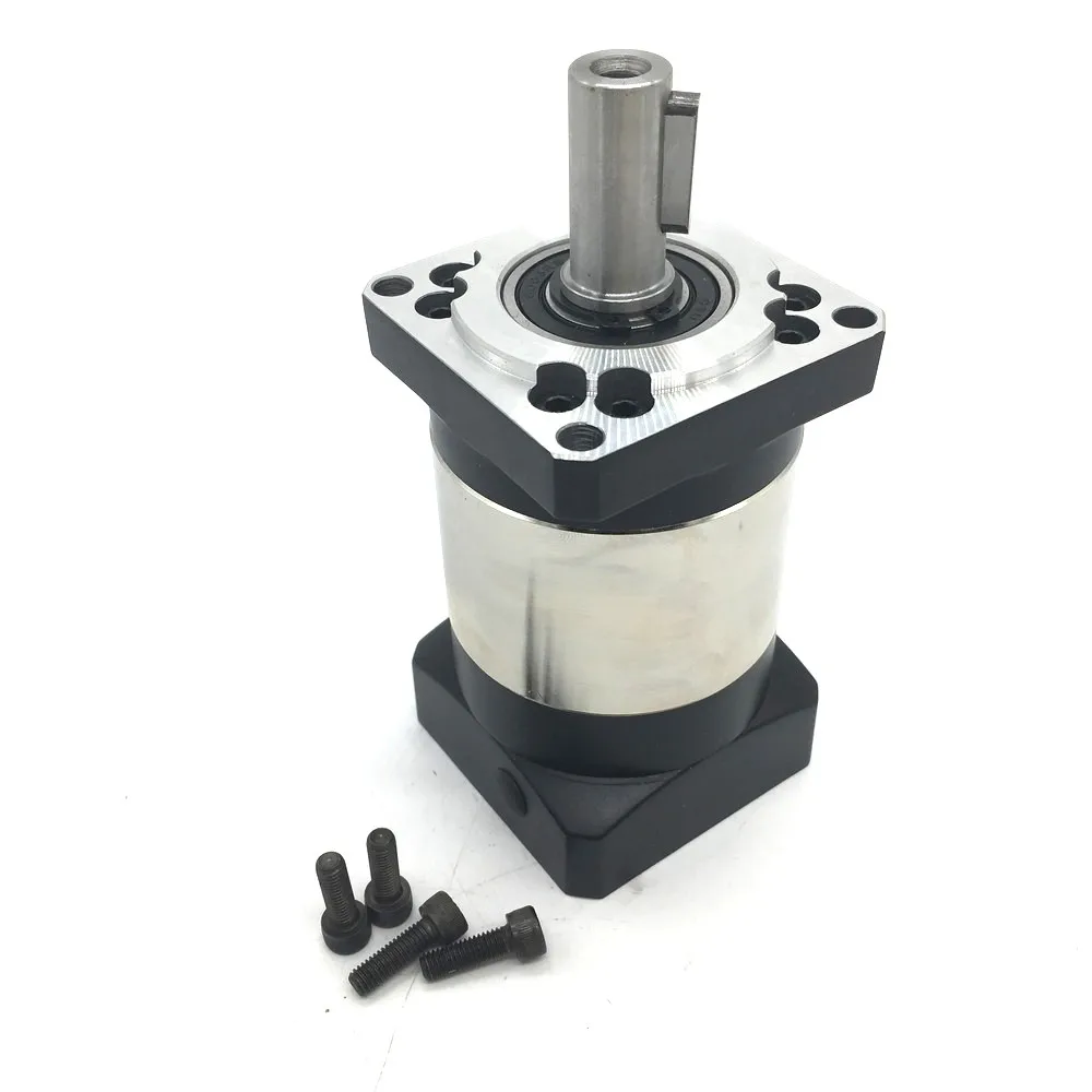 

7:1 Speed Ratio 7 High Precision Planetary Reducer 7Arcmin 24mm Shaft 6000rpm Gearbox Reducer for Nema 52 130mm Servo Motor