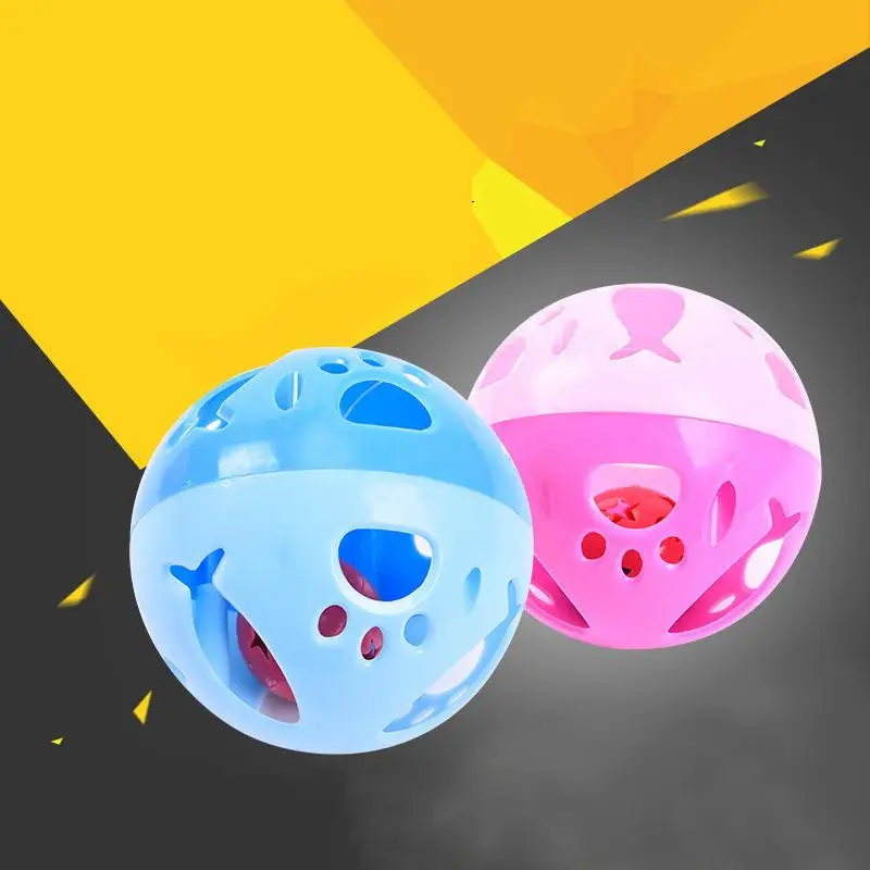 

Misterolina Plastic Dog Toy Balls With Bell Sound Pet Toys Animal Training Durable Toy Or For Large Puppy Pets Interactive Z3Q5