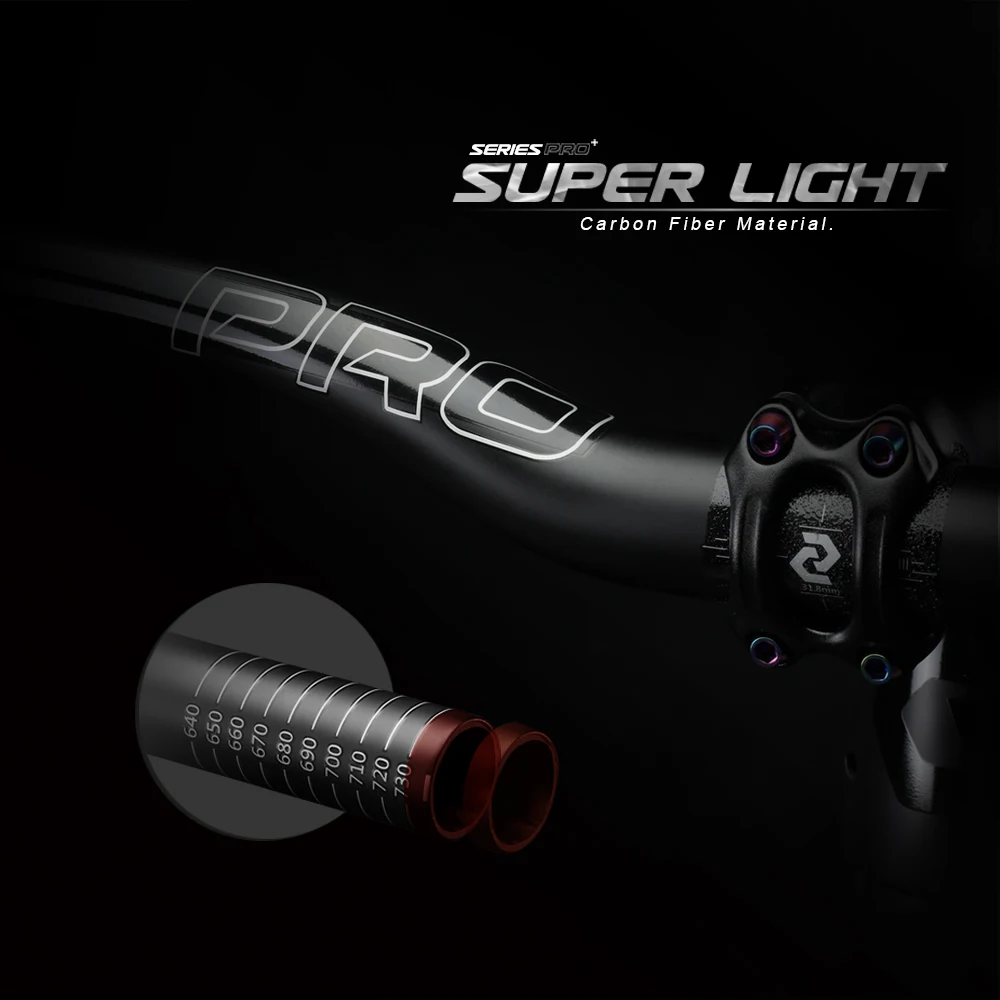 OG-EVKIN HB-014 Riser Bar 740MM Mtb Carbon Handlebar Matte UD Handlebars For Bicycles Bike Bicycle Parts | Спорт и развлечения