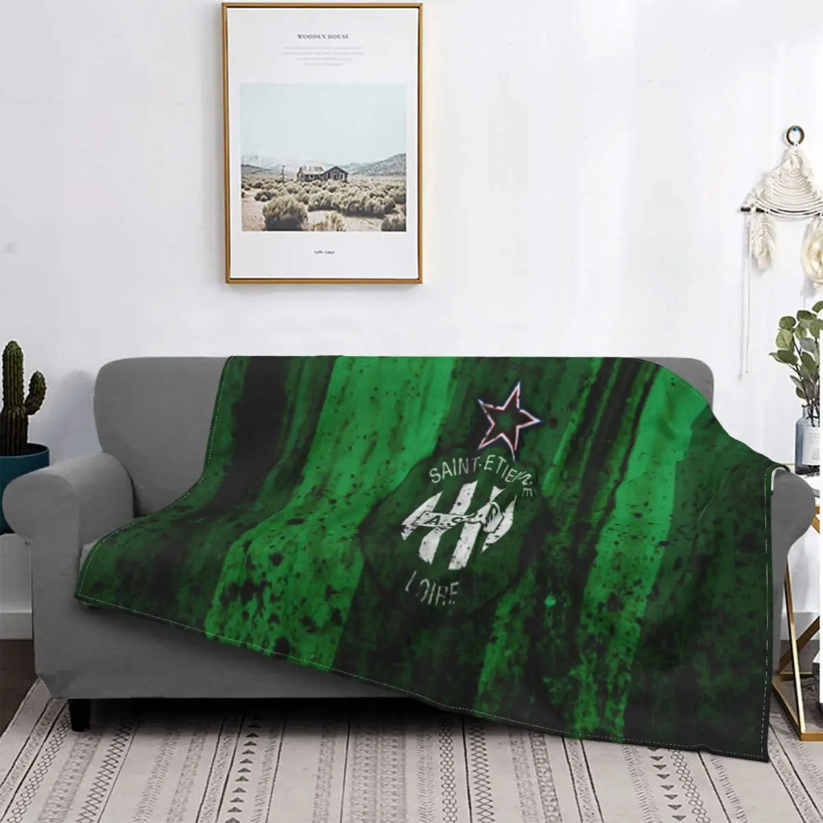 

Como Saint-tienne 301. Manta a cuadros para cama, colcha de 90, 135