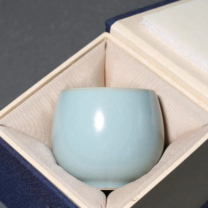 PINNY 95 мл Ретро Ruyao Crack Tea up с подарочной коробкой керамическая китайская