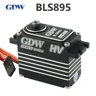 GDW BLS895 бесщеточный Стандартный рулевой механизм 550-700 полностью металлический узкополосный вертолет с замком задний рулевой механизм