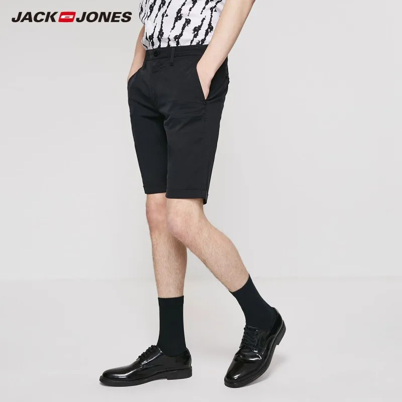 JackJones мужские тонкие базовые разноцветные Стрейчевые хлопковые шорты |