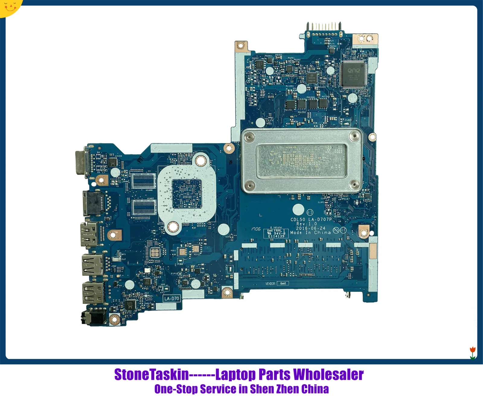 Высококачественная материнская плата CDL50 для ноутбука HP Pavilion 15-AY 909213-601 SR2ZU LA-D707P DDR4