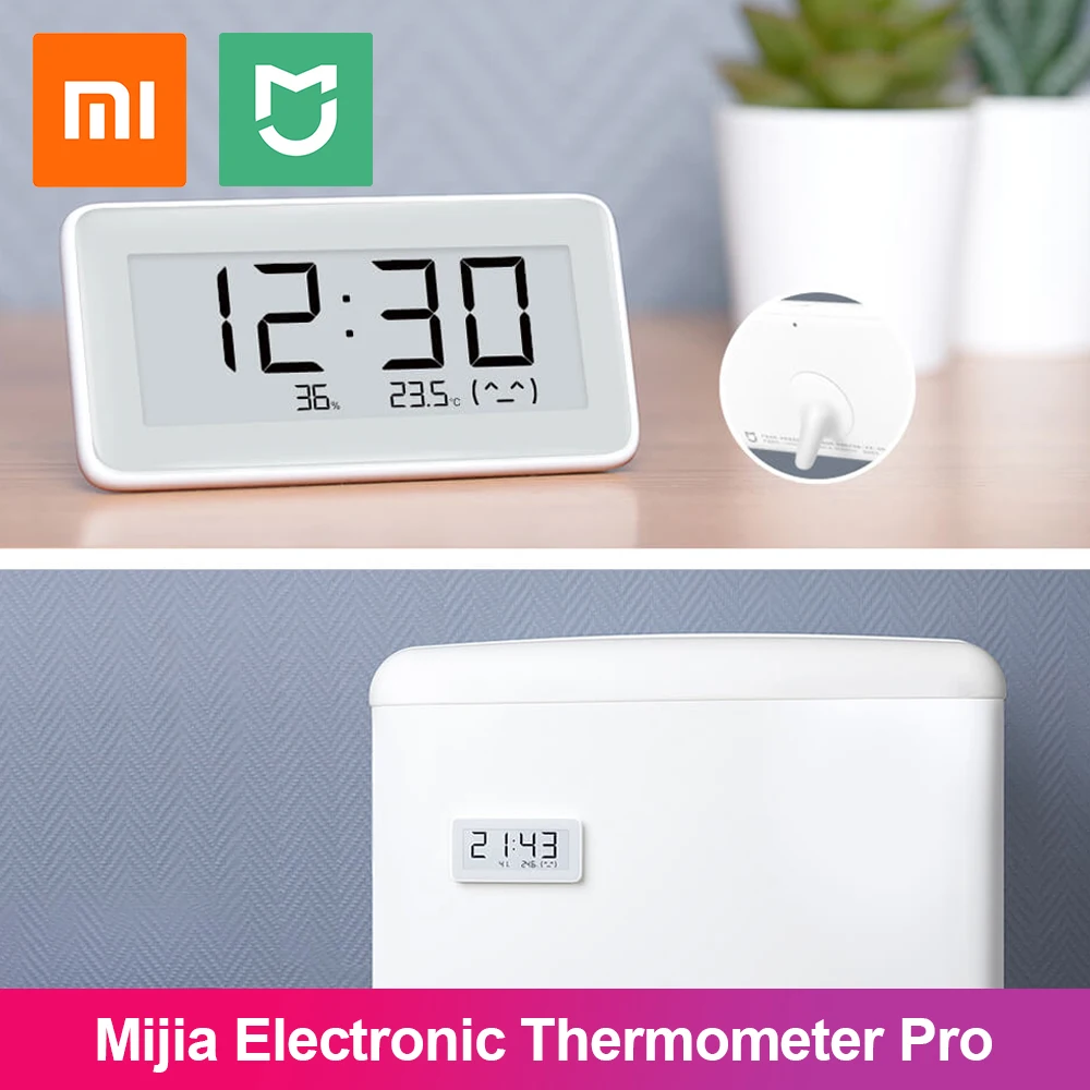 

Mijia temperature and humidity monitoring electronic watch Bluetooth electronic household baby room indoor high-precision thermo