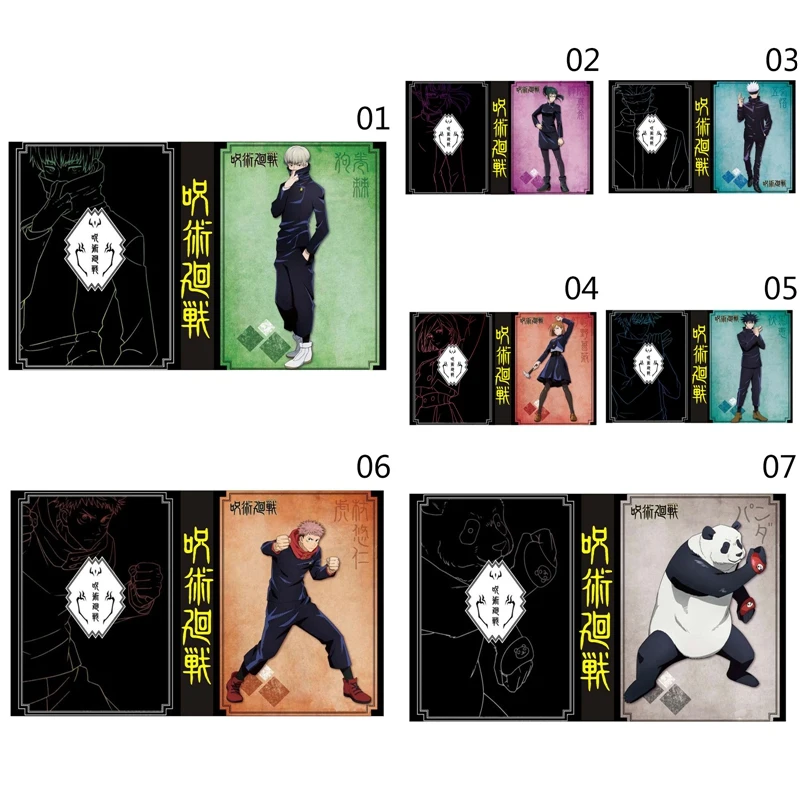 

Anime Demon Slayer Jujutsu Kaisen Pattern Notebook Office School Student Stationery Gift