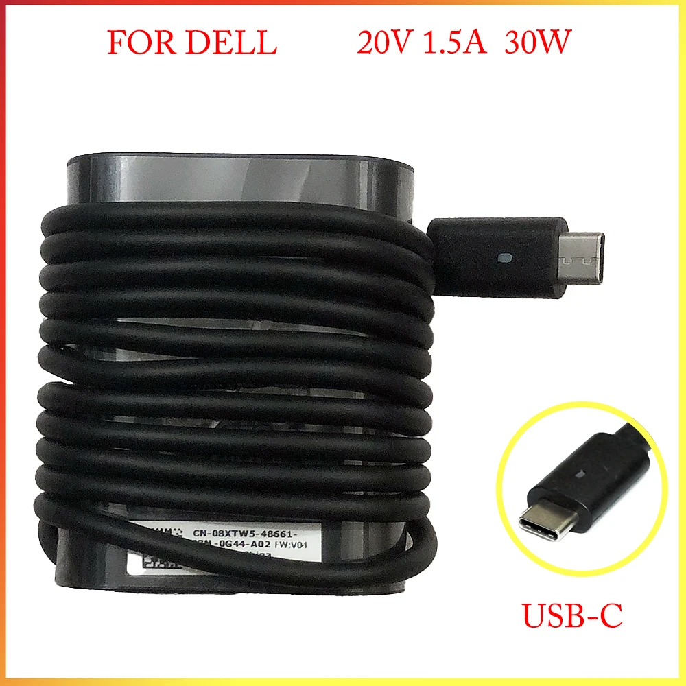 Зарядное устройство USB Type C для планшетов и ноутбуков 20 в 9250 А 30 Вт адаптер питания
