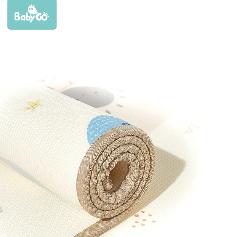 

BabyGo play mat Thickness 2cm Cartoon Tasteless Non-slip Waterproof Living Room XPE Crawling Mat Children's play mat
