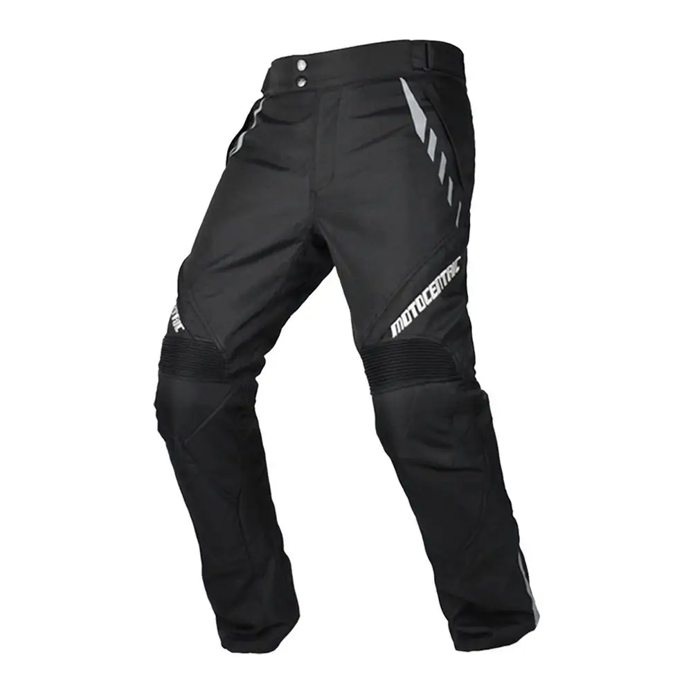 Reflective Strip Motorcycle Pants Waterproof Breathable Warm Rider Riding Protection Trousers With Detachable Liner Gear