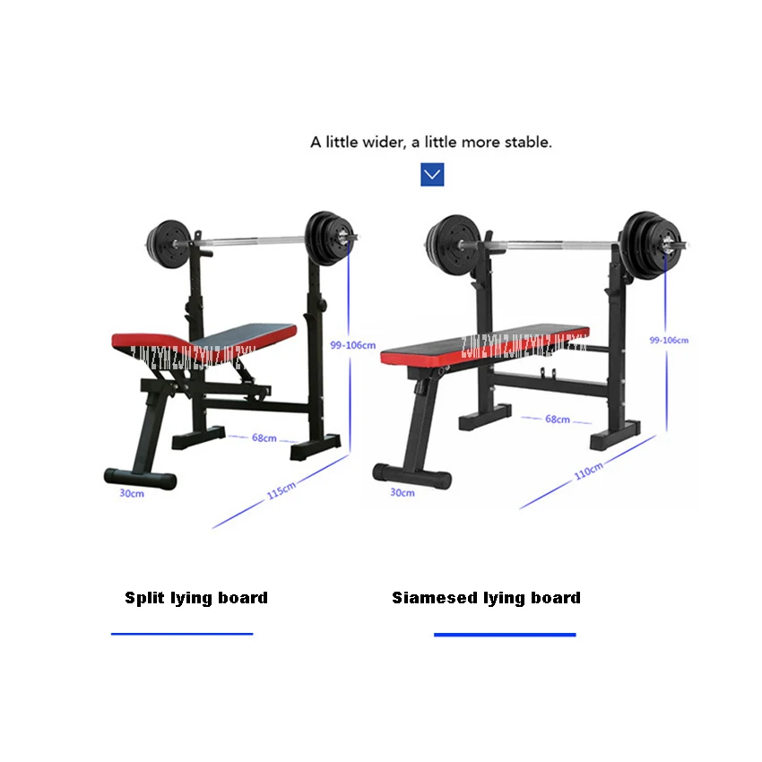 

Multifunctional Weight Bench Barbell Rack Weightlifting Bed Folding Barbell Lifting Training Bench Bracket Bench Press Frame