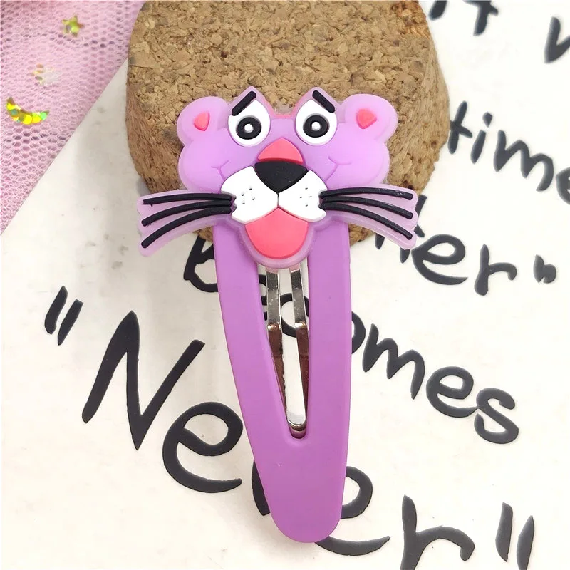 Милые элегантные заколки для волос с тигром девочек 1 шт. милые резинки ВВ заколка