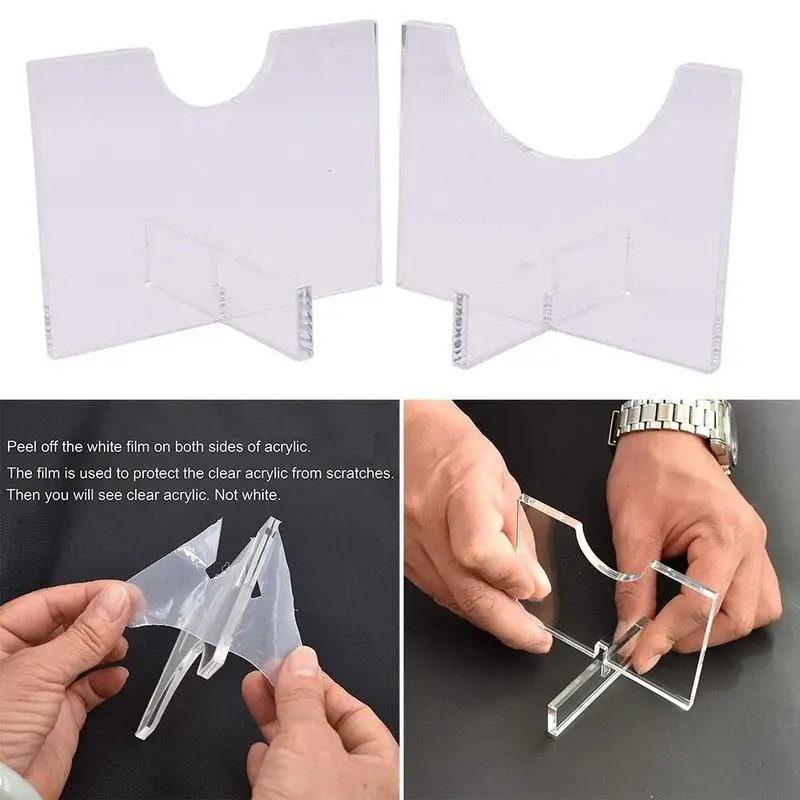 

Acrylic Bat Stand Table Bat and Softball Bat Rack Horizontal Bat Display Stand Baseball X0B4