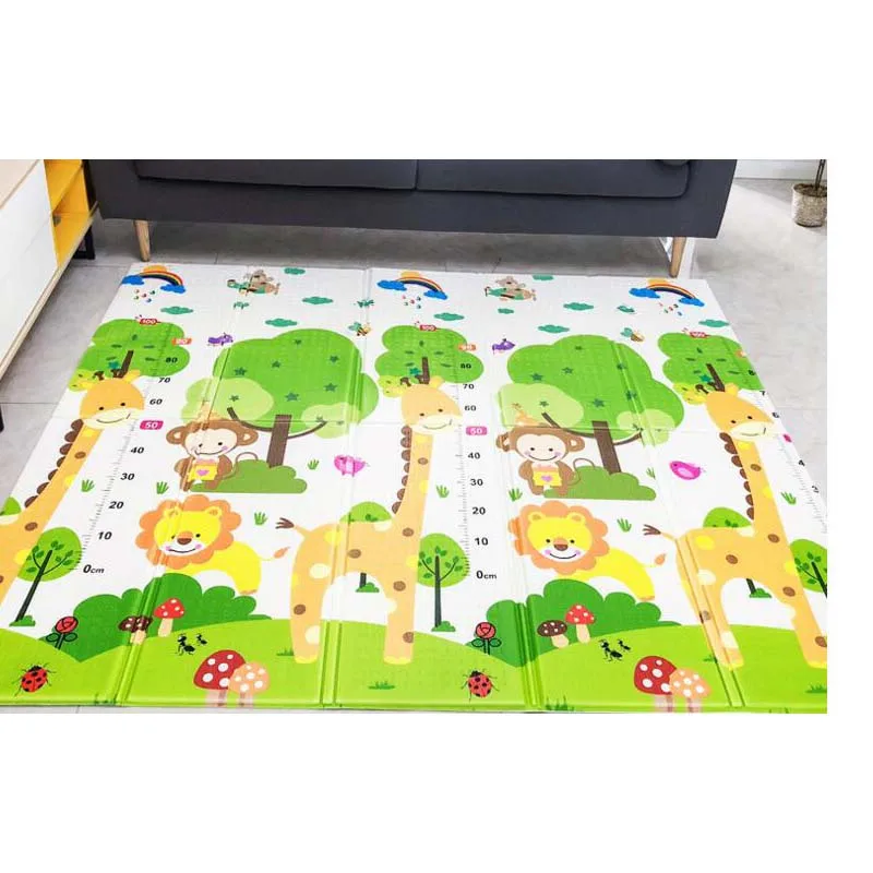 XPE Environmental Protection Baby Crawling Mat Home Multi-Function Folding Children Climbing 200*180*1 cm Thick Game Pad | Игрушки и