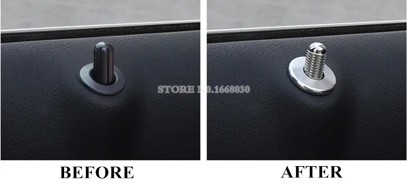 Металлический замок для межкомнатной двери накладка на булавке 8 шт. Mercedes Benz GLC X253