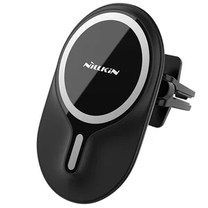 nillkin magnetic wireless car charger mount for iphone 13 pro max fast charging wireless charger car phone holder for iphone 12 free global shipping
