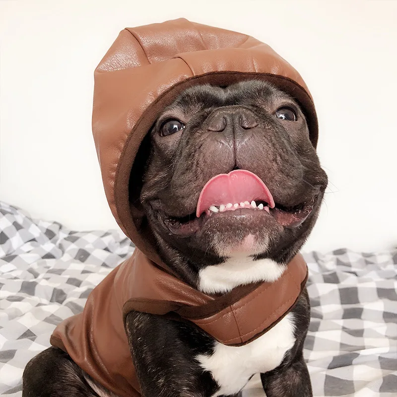 Зимняя Осенняя Толстая куртка для французского бульдога одежда маленьких собак