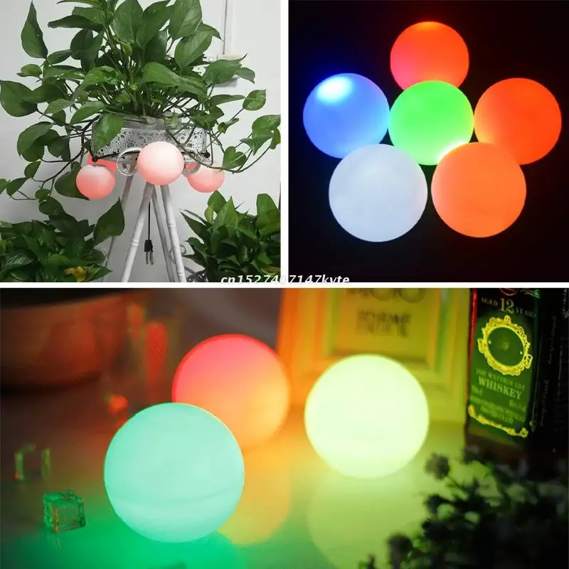 

Floating Pool Lamp Float or Hang in Pool Garden Backyard Pond Party Decoration Inflatable Wateproof RBG Lamp Accessories