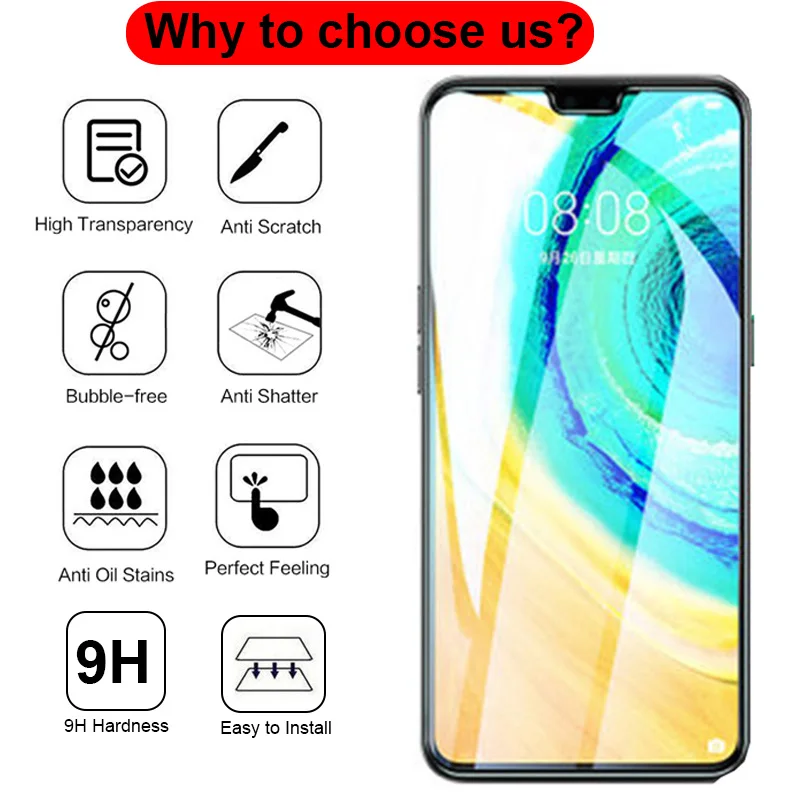 

10 Pcs/Lot For Huawei Nova 8 Nova8 SE 5G 6.53" 9H Hardness 2.5D Ultra-thin Toughened Tempered Glass Film Screen Protector Guard