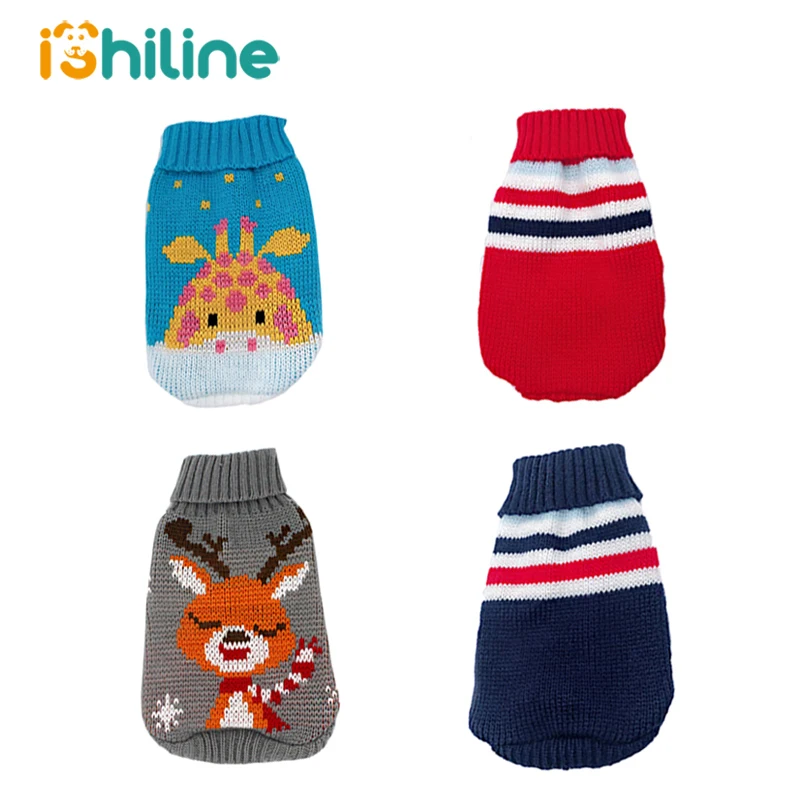 Одежда для собак пальто маленьких осенне зимнее теплое свитер милая питомцев с
