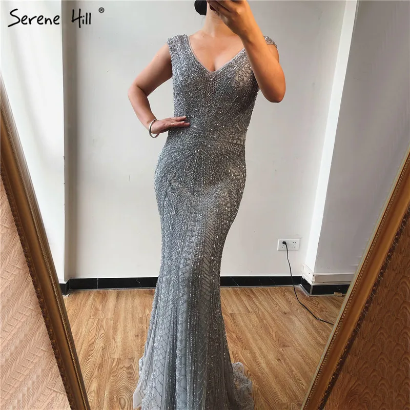 Бежевые Длинные вечерние платья Дубай дизайн кристалл без рукавов сексуальные