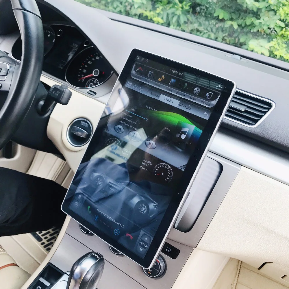 Автомагнитола 2 din с поворотом на 12 8 дюйма IPS экран PX6 android 1 gps без DVD Wi Fi