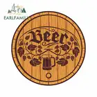 EARLFAMILY 13 см х 13 см деревянная пивная модная Наклейка виниловая наклейка для автомобиля аниме водонепроницаемый кондиционер ремонт для SUV JDM фургон