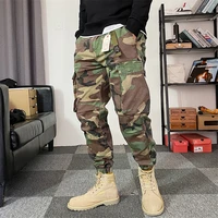 man military tactical gear combat trousers special forces casual multi pocket overalls retro fashion camouflage army pants