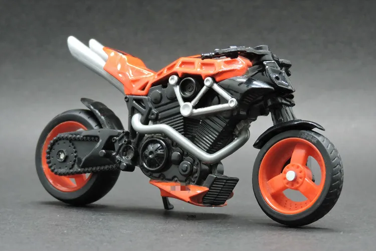 1:18 Scale Alloy Die-casting Model Motorcycle Mold Suitable For 3.75 Inch Doll Carrier Scene Decoration Children's Toy |