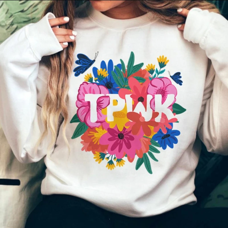 

Fashion Printed Crew Neck Sweatshirt